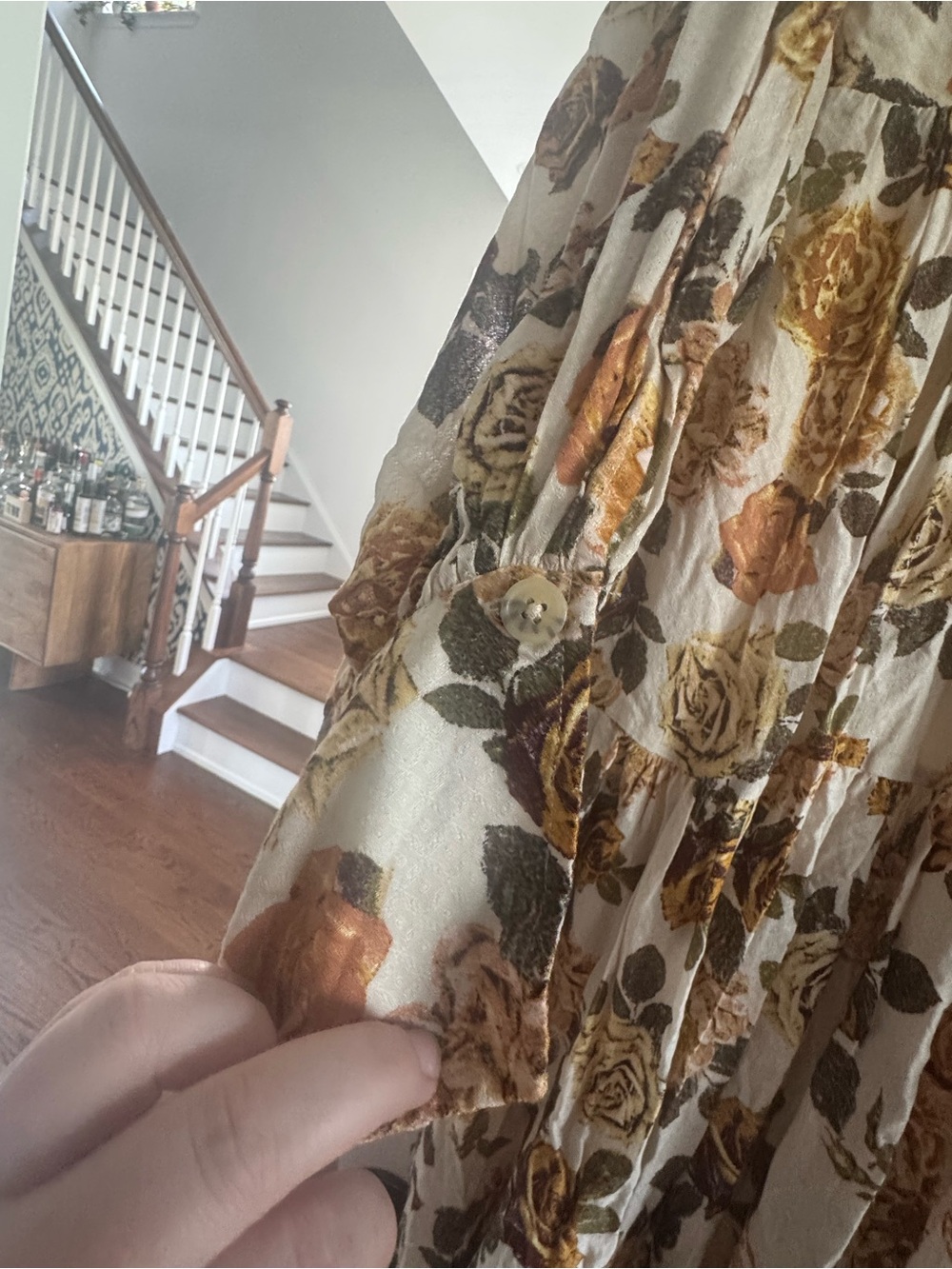 Free People Rows Of Roses Maxi Dress - Picture 6 of 9